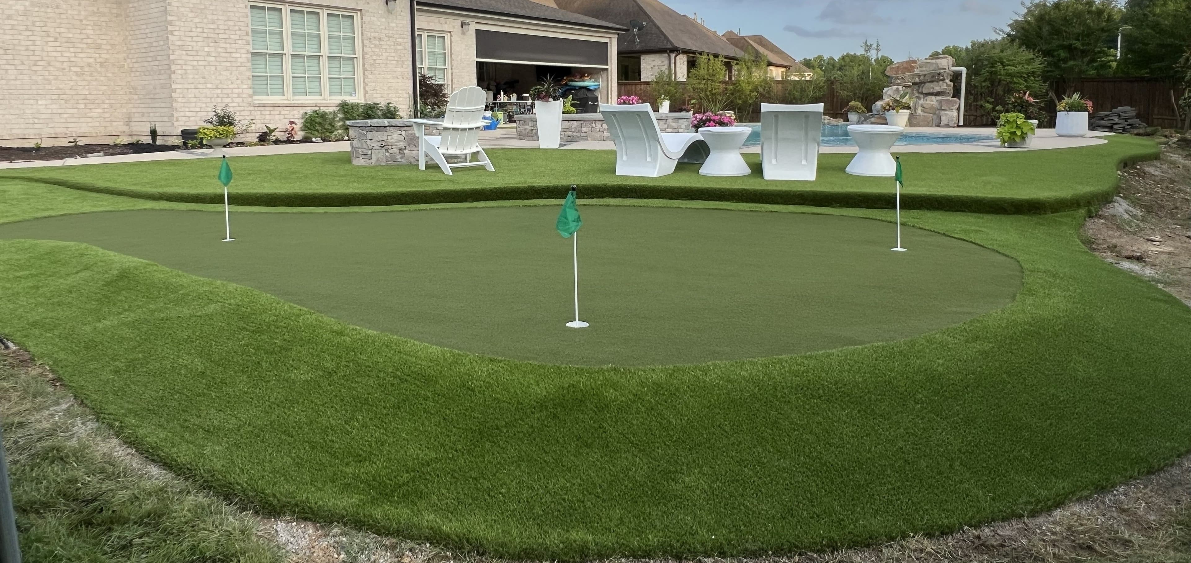 Artificial turf Install image