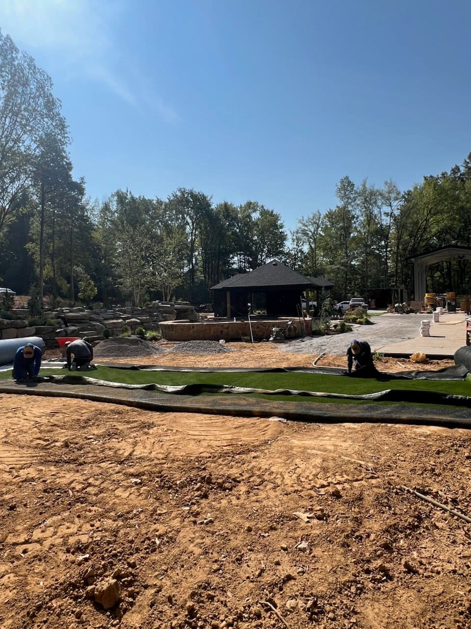 Project Transforming Landscapes with Artificial Turf image