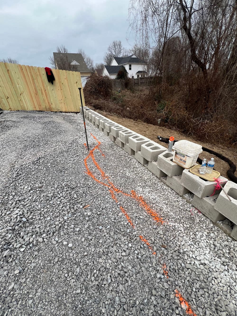 Gallery photos for Retaining Wall & Backyard Putting Green – Harbor Town: Image #5