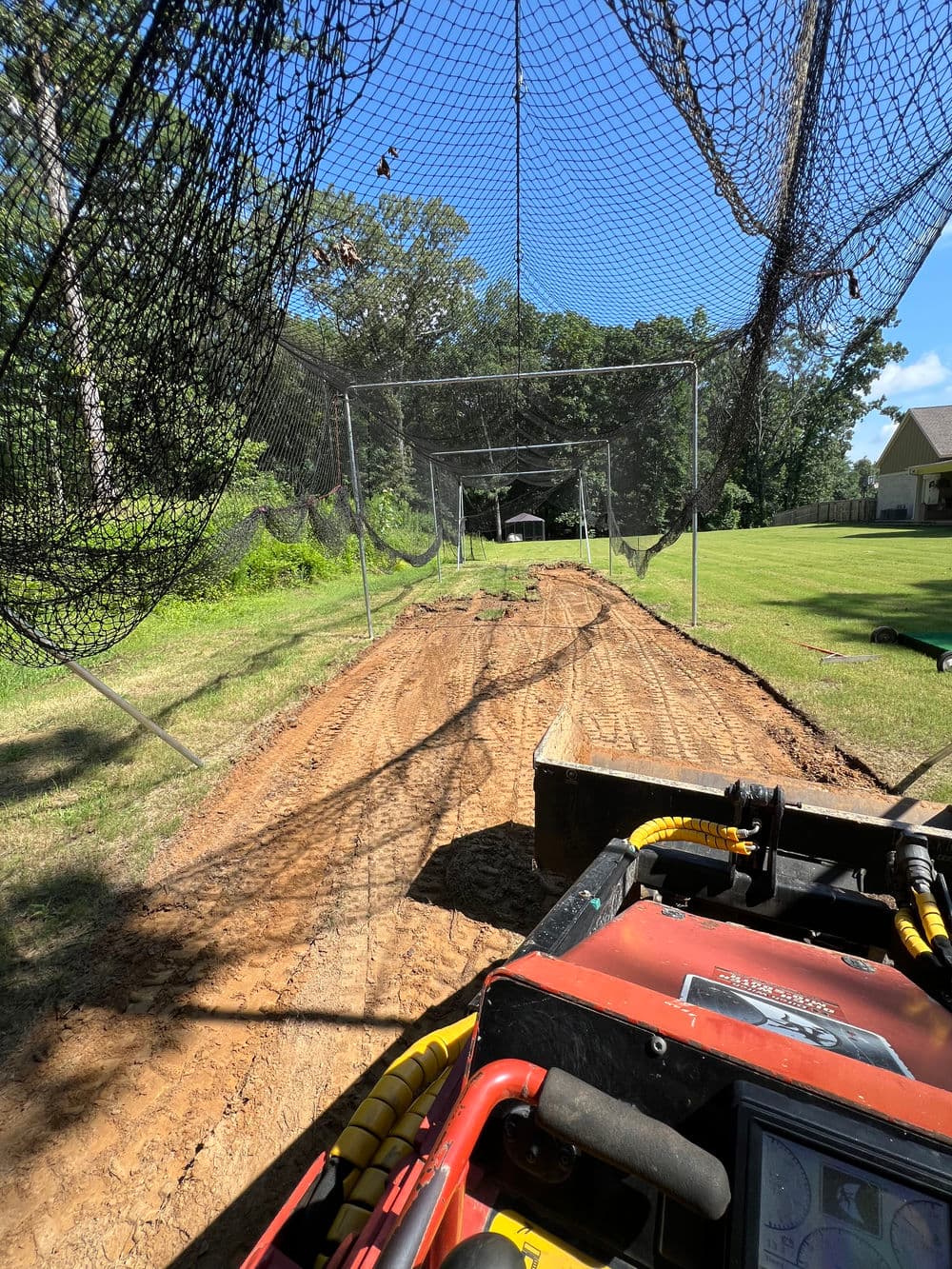Gallery photos for Batting Cage Turf Installation in Southaven: Image #1