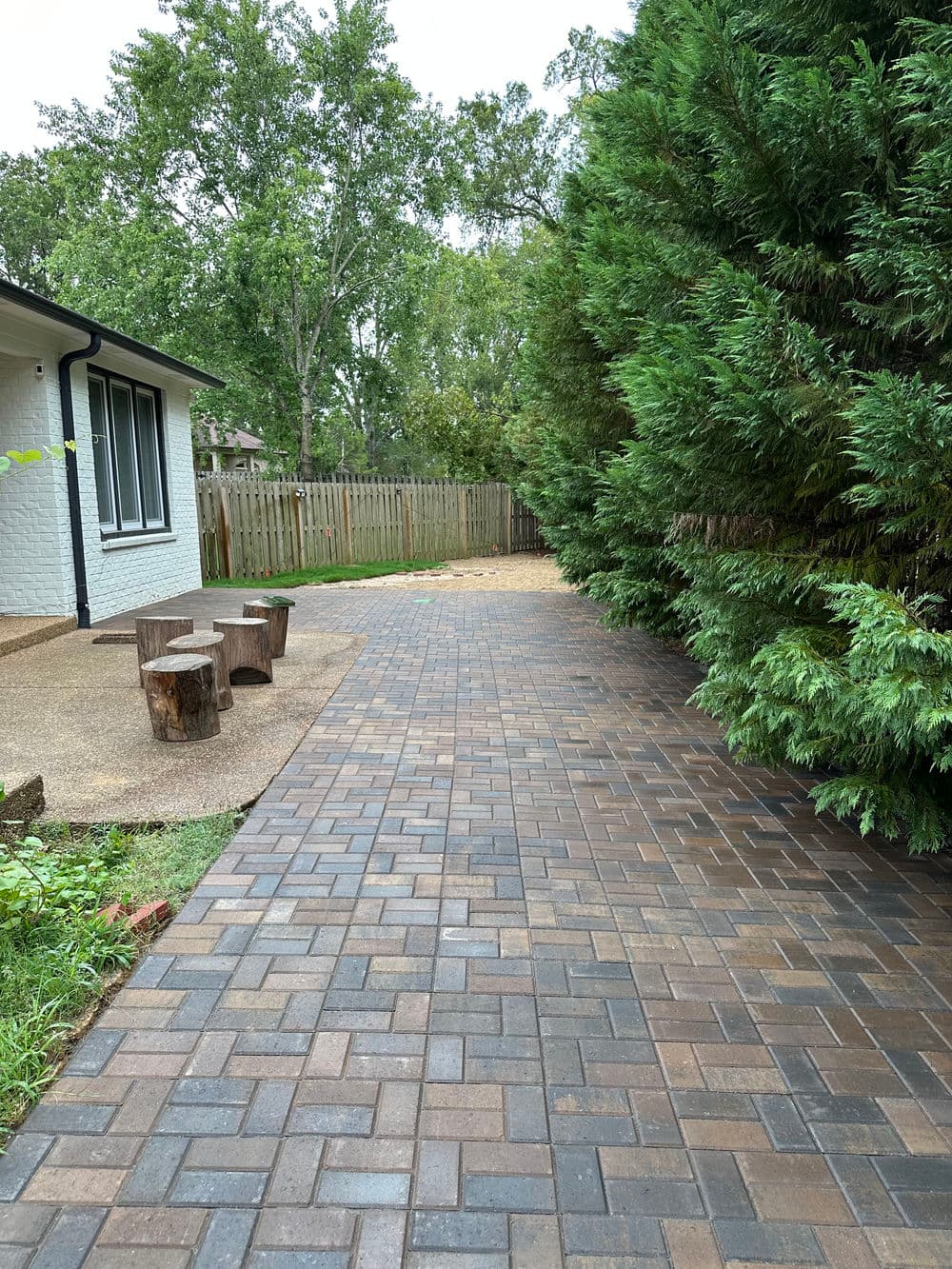 Gallery photos for Brick Patio Transformation in Collierville: Image #4